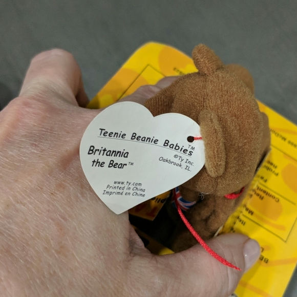 Ty Britannia The Bear with Rare Errors. - Picture 3 of 4